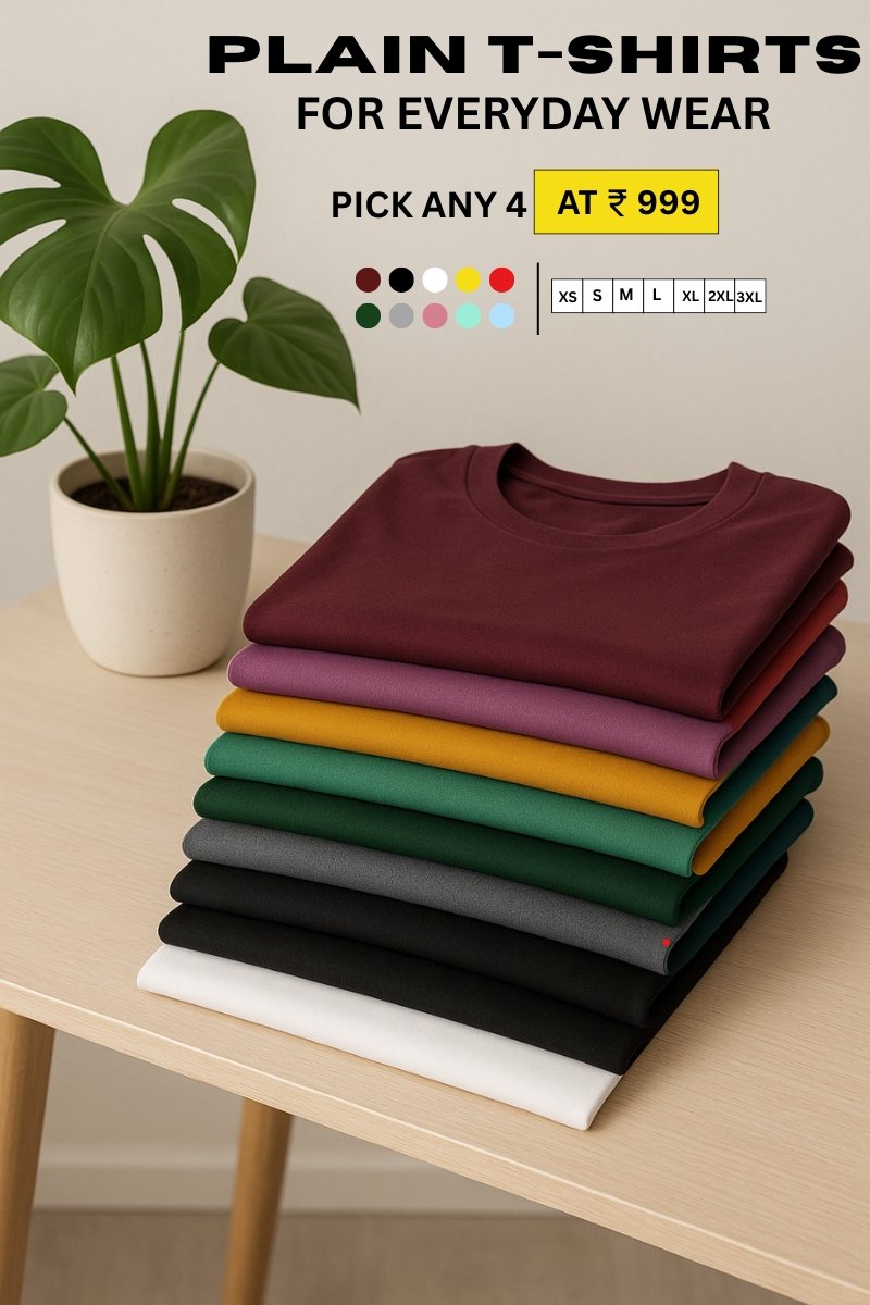 PLAIN T-SHIRTS